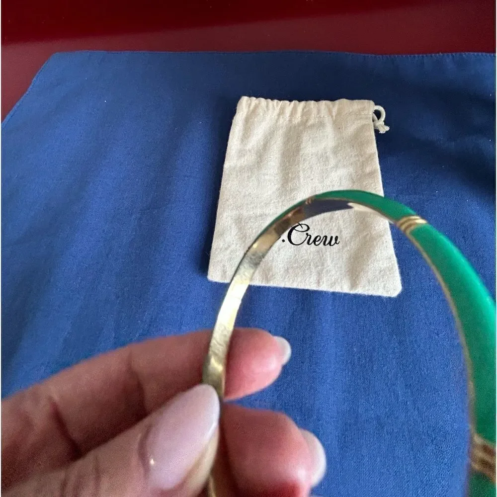 J.Crew Enamel Bangle Bracelets (2)